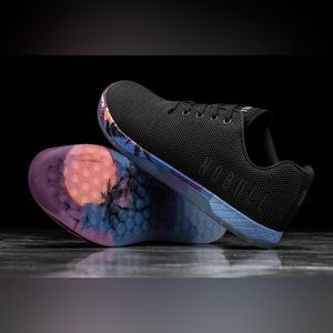 Black/sunset Nobull shoes, Size 11.5 worn 2 times